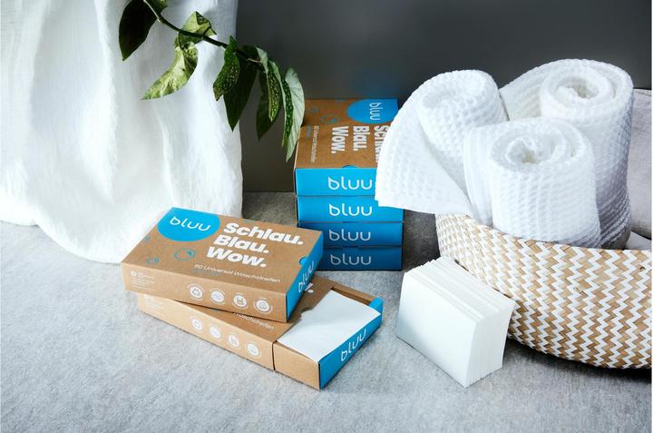 Actual product image bluu Universal washing strips (60 Washing cycles, Sheets)
