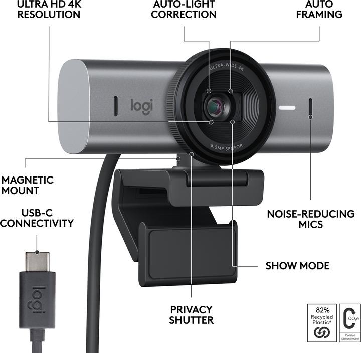 Produktbild Logitech MX Brio 705 (8.50 Mpx)