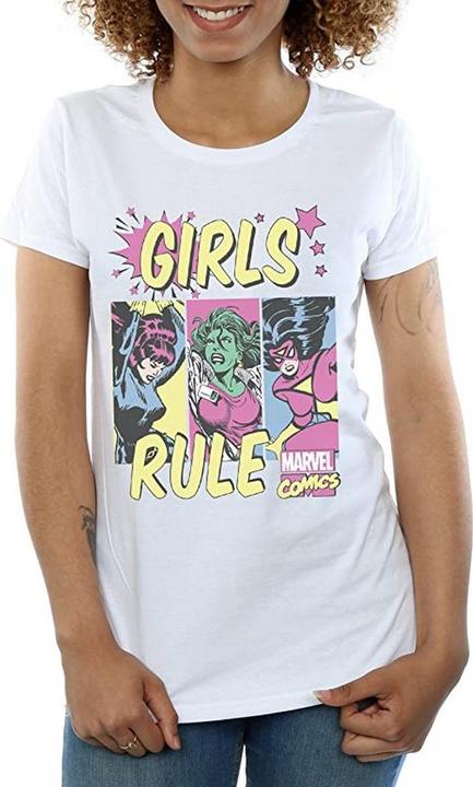 Immagine prodotto Maglietta Boyfriend in cotone Rule da donna/ragazzo (M)