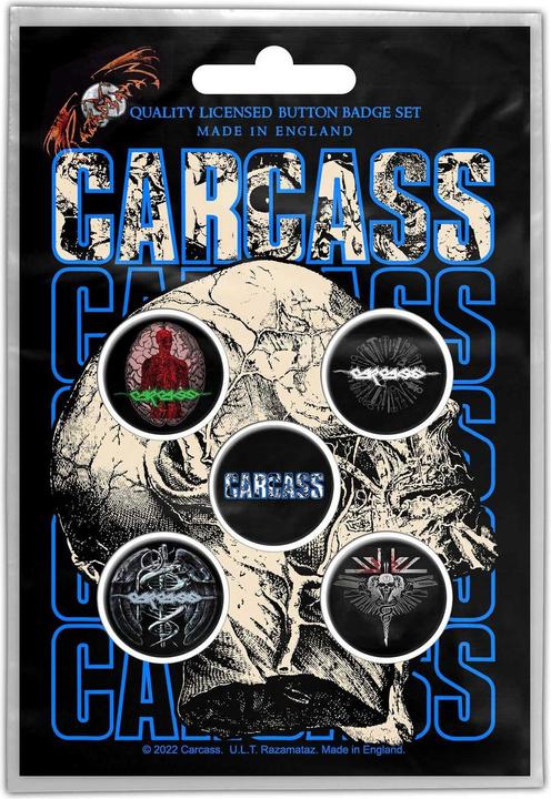Produktbild Universal Textiles Necro Head Badge Set (Pack of 5)