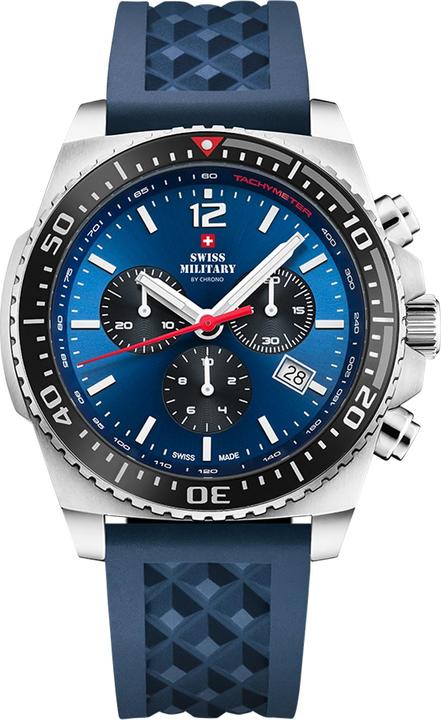 Actual product image Swiss Military SM34093.06 Sport Chronograph 45mm 10ATM (Chronograph, 45 mm)