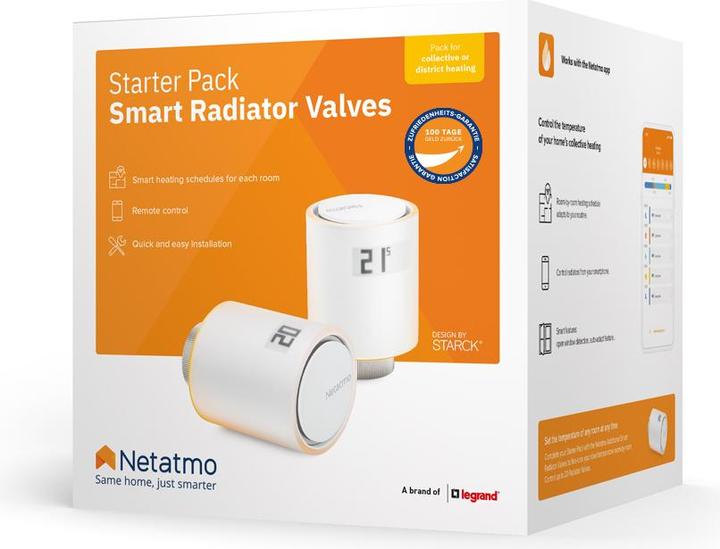 Immagine prodotto Netatmo Set di termostati per radiatori senza fili