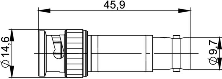 Actual product image Telegärtner Attenuator J01006A0023 1 S