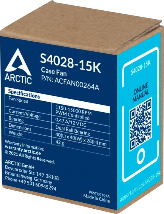 Image du produit Arctic S4028-15K (40 mm, 1 x)