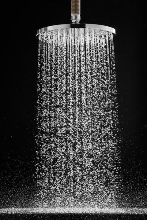 Produktbild hansgrohe Kopfbrause Set Raindance S 240 1jet 27474000 24 cm inkl. Brausearm 39 cm chrom (1 Strahlarten, 18 l/min)