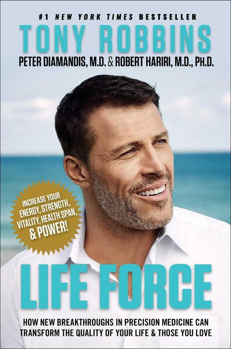 Image du produit Life Force (Anglais, Robert Hariri, Tony Robbins., Peter H. Diamandis, 2022)
