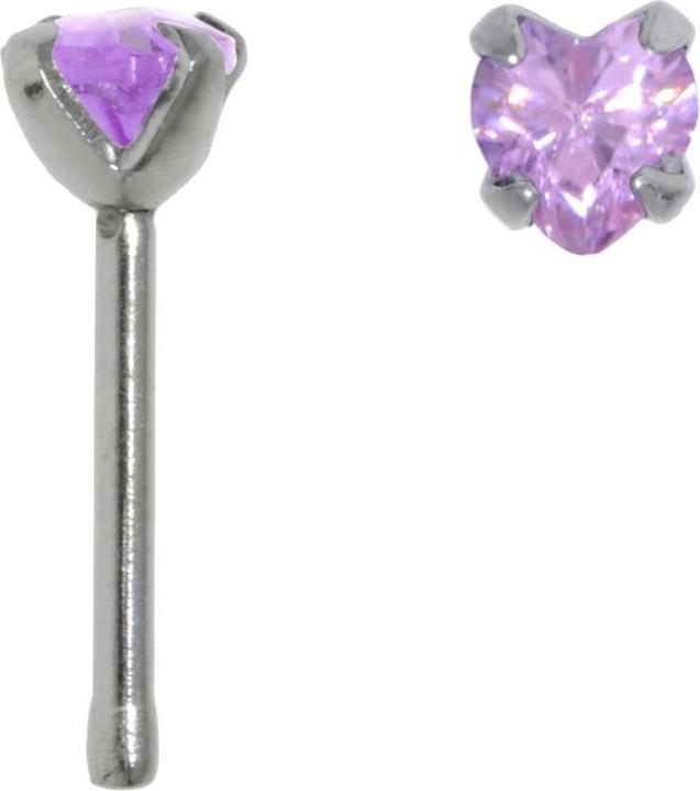 Produktbild Bijouteria Nasenpiercing (Chirurgenstahl 316L, Zirkonia)