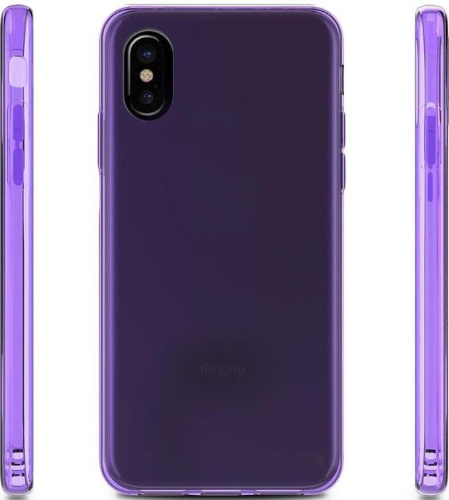Actual product image Zizo TPU Cover - iPhone X Case (Purple) (Apple iPhone X)