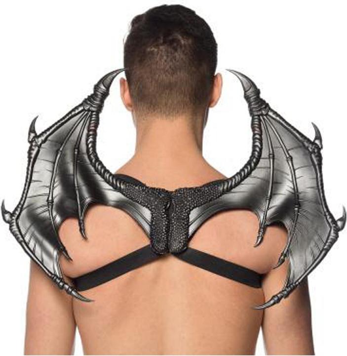Produktbild Metamorph Drachenflügel schwarz - Kostümflügel für Fasching