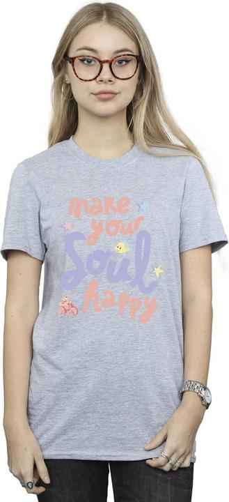 Immagine prodotto Disney The Little Mermaid Happy Maglietta Ampia Donna (XL)