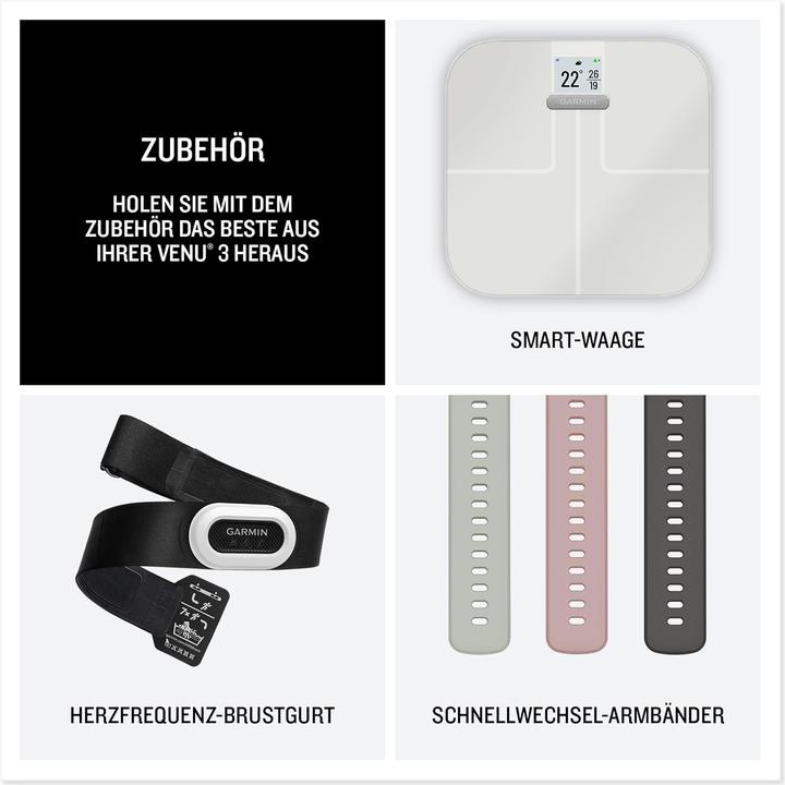 Actual product image Garmin Venu 3S (41 mm, WLAN only)