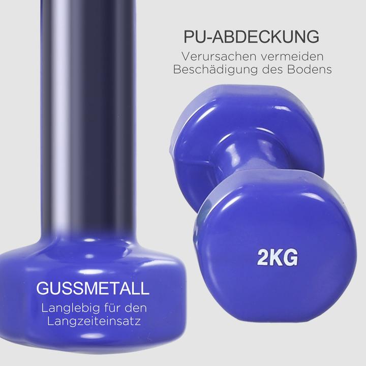 Produktbild Jamb Hantelset (1 x 1.5 kg, 1 x 0.5 kg, 1 x 1 kg)