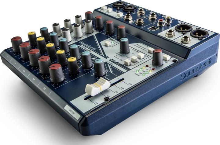 Image du produit Soundcraft Notepad-8FX (Studio et mixeur live)