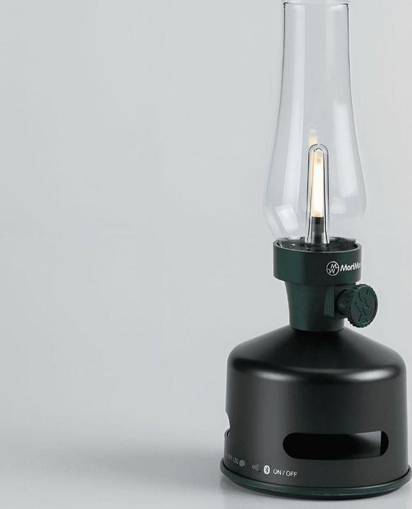 Produktbild MoriMori Design Leuchte mit Lautsprecher (grün-schwarz)
