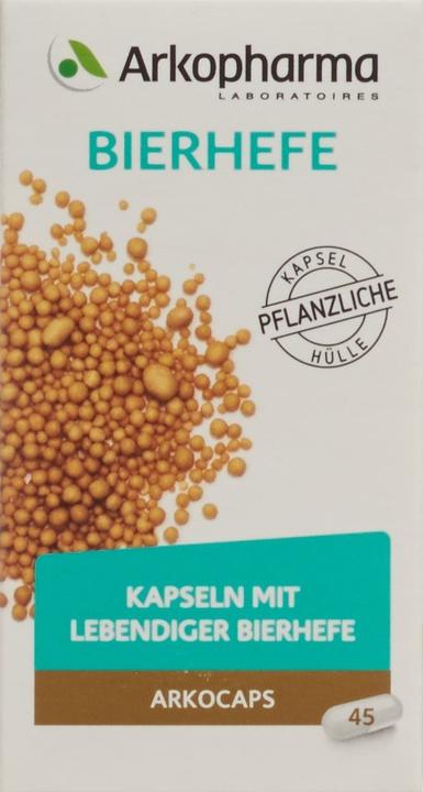 Image du produit Arkopharma Arkocaps Bierhefe Kapseln (45 pièce(s), Capsules, 49 g)