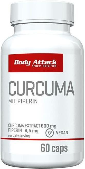 Body Attack Curcuma (60 Stück, Kapseln)