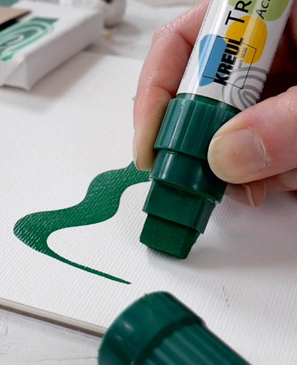 Image du produit Solo Goya Marqueur peinture acrylique Triton (Citron, 15 mm)
