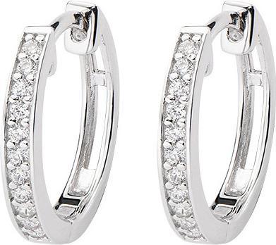 Actual product image Amen Hoop earrings (Silver 925)
