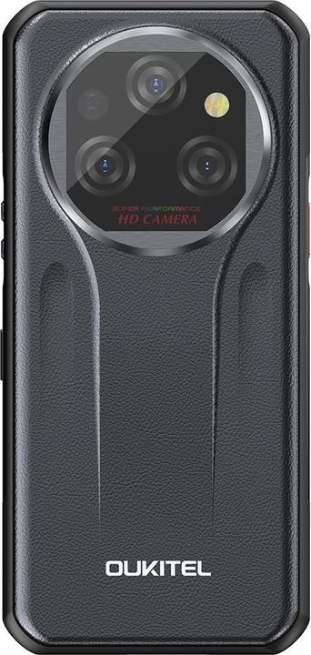 Immagine prodotto Oukitel WP39 5G (6,6" - NFC - 11 000 mAh - 256 GB, 6 GB RAM) Nero (256 GB, Grigio, 6.60", 64 Mpx)