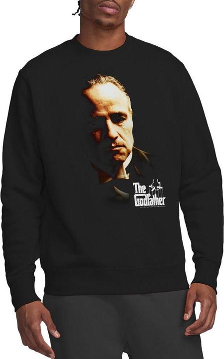 Actual product image The Godfather Unisex Adult Don Vito Corleone Sweatshirt (M)