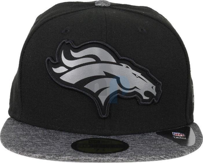 Produktbild New Era NFL - Denver Broncos - Grey Collection 59Fifty Cap schwarz 7 1/8 (56)