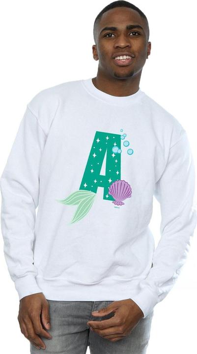 Image du produit Disney - Sweat ALPHABET A IS FOR ARIEL - Homme (S)