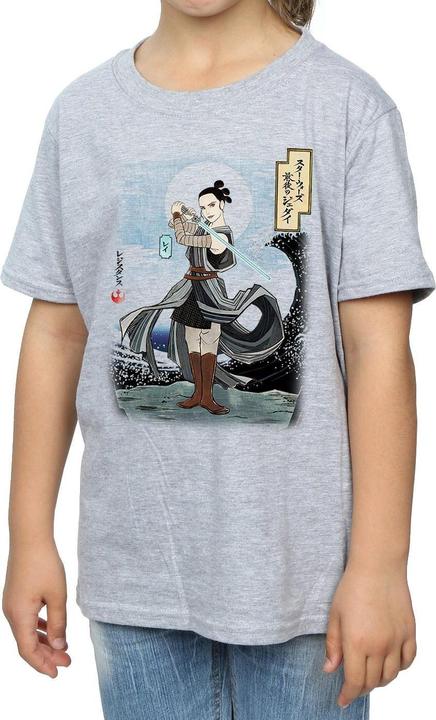 Immagine prodotto Star Wars The Last Jedi Japanese Rey Maglietta Ragazze (140, 146)