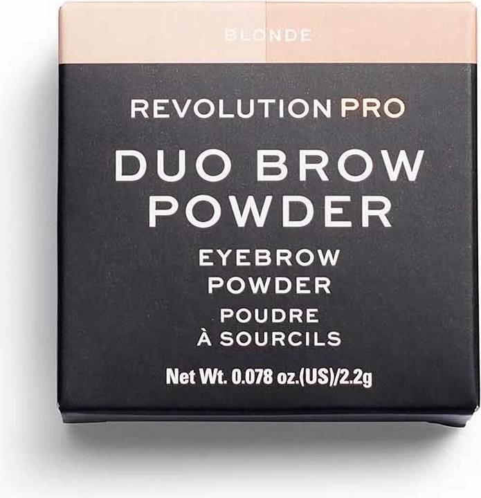 Makeup Revolution Revolution Pro Duo Augenbrauenpuder Blond 2.2g