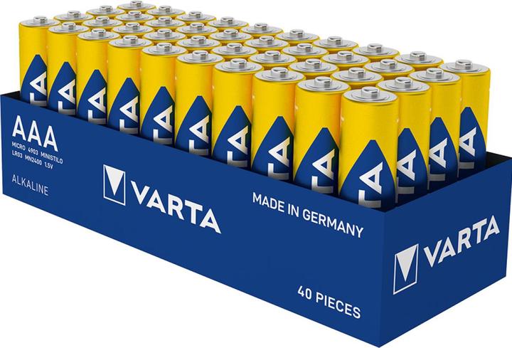 Varta Micro (AAA) Batteria Alkali-Ma (40 pz., AAA, 1260 mAh)