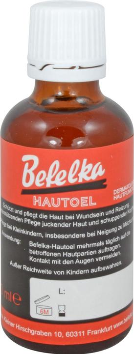 Befelka Hautöl bei Wundsein und Reizung, 50 ml Öl (Körperöl, 50 ml)