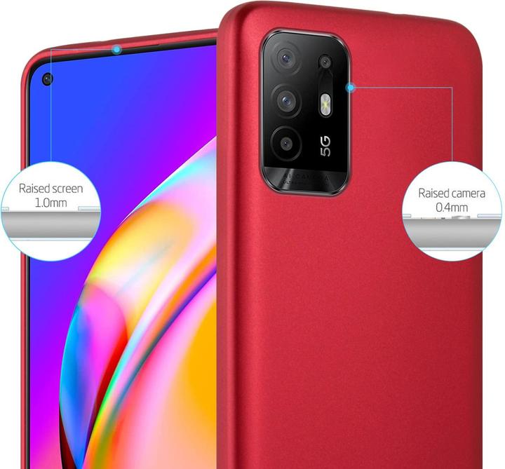 Actual product image Cadorabo TPU Matt Metallic Sleeve (Oppo A94 5G)