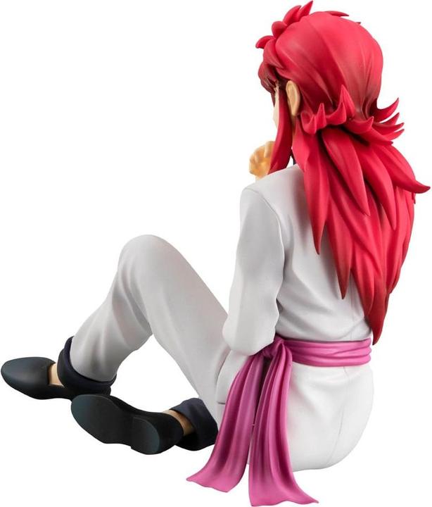 Actual product image Megahouse Yu Yu Hakusho G.E.M. PVC Statue Kurama Palm Size 9 cm