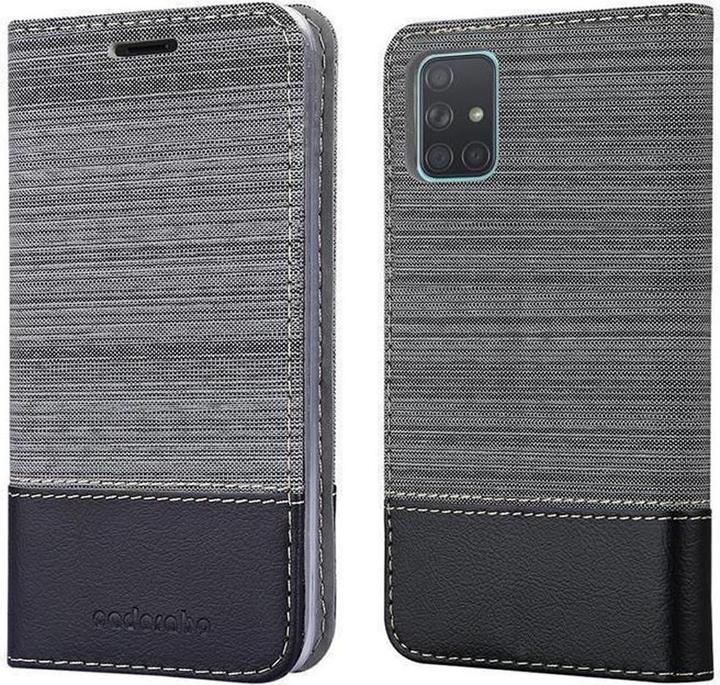 Produktbild Cadorabo Book Jeans Optik Cover (Samsung Galaxy A71 5G)