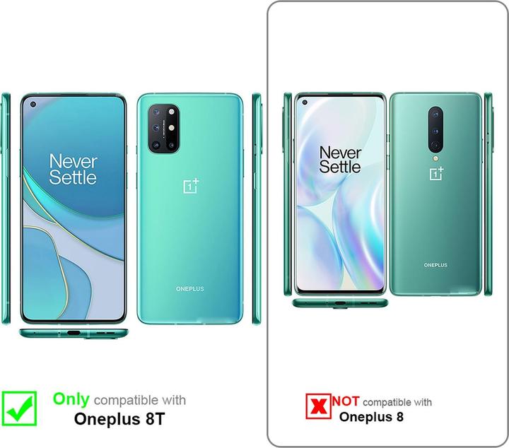 Productafbeelding Cadorabo Boek Onzichtbare Magneethoes (OnePlus 8T)