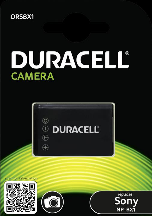 Produktbild Duracell Li-Ion Akku 1090 mAh für Sony NP-BX1 (Akku)