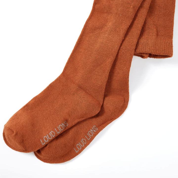 Actual product image VidaXL Children's tights Cognac 116,Colour: Cognac,Material: 75 (116)