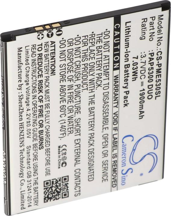 AccuCell Batteria per Prestigio PAP5300DUO, Prestigio MultiPhone 5300
