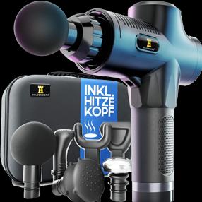 Produktbild Heldenwerk Massage Gun - Massagepistole inkl. 7 Massageköpfen Black