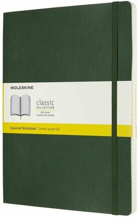 Produktbild Moleskine XL - Notizbuch (19 x 25 cm, Kariert, Weicher Einband)