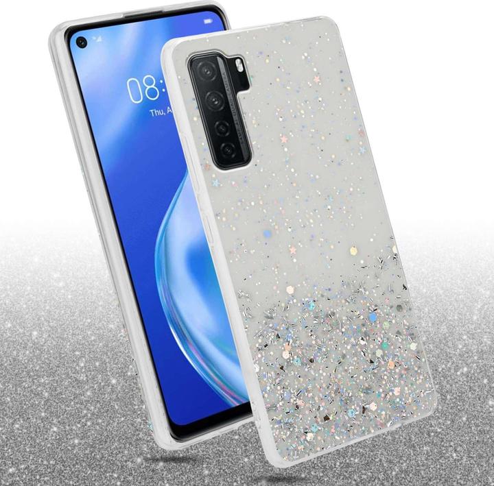 Produktbild Cadorabo TPU Hülle für Huawei P40 LITE 5G / NOVA 7 SE mit Glitzer (Huawei Nova 7 SE, Huawei P40 Lite 5G)