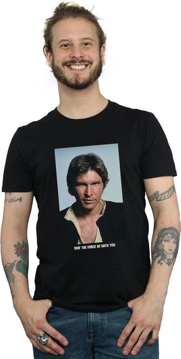 Image du produit Star Wars - T-shirt HAN SOLO MAY THE FORCE - Homme (M)