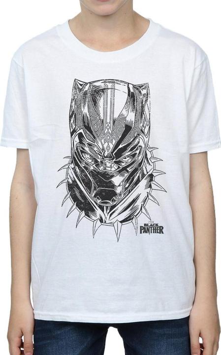 Image du produit T-shirt Garçons Black Panther Spray Headshot (128)