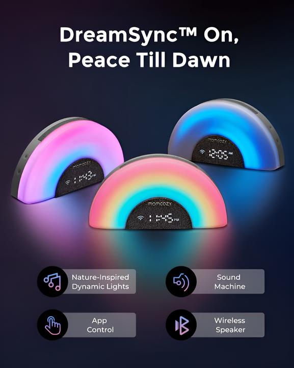 Produktbild Momcozy Rainbow White Noise Machine