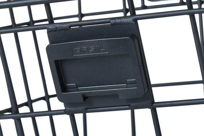 Produktbild Basil Bre Alu VR-Designkorb inklusive BasEasy/Klickfix Adapterplatte und Nordlicht (30 l)