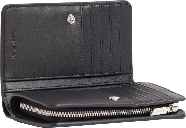 Produktbild Calvin Klein Damen Geldbeutel Re-Lock Bifold French Wallet Gross, Schwarz (Ck Black), Einheitsgrösse