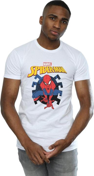 Produktbild SpiderMan Web Shooting Emblem Logo TShirt (XXL)