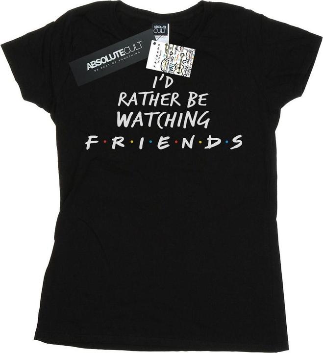 Immagine prodotto Friends Rather Be Watching Maglietta Donna (L)