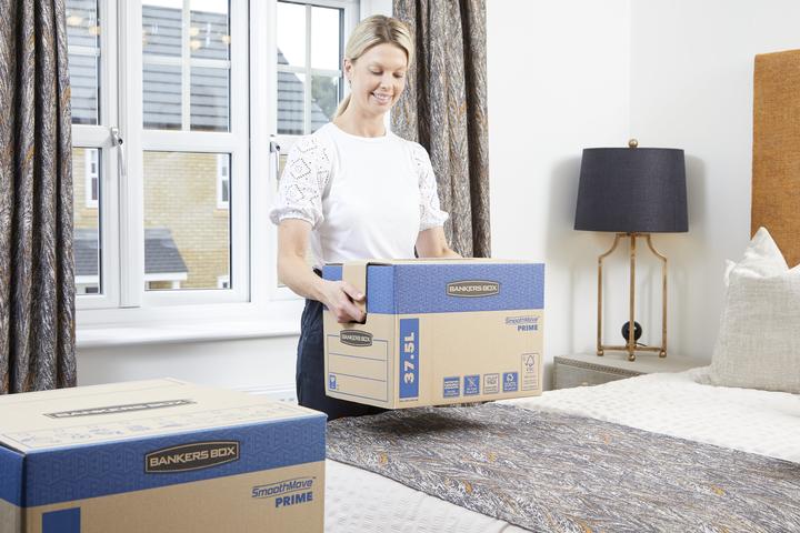 Produktbild Fellowes FastFold Umzugsbox (327 x 429 x 310 mm, 38 l)