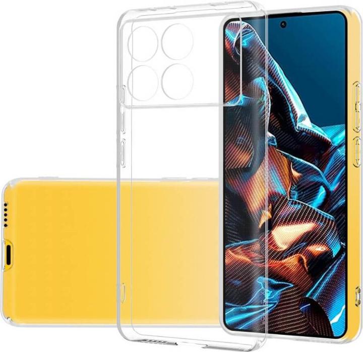 Immagine prodotto Cover-Discount Xiaomi Poco X6 Pro - Custodia in gomma siliconica trasparente (Xiaomi Poco X6 Pro)