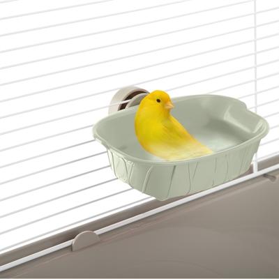 Produktbild IMAC Vogelbad, Recycling-Kunststoff, 14.2 x 8.5 x 4.2 cm, rot